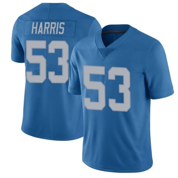 Charles Harris Men's Blue Limited Throwback Vapor Untouchable Jersey