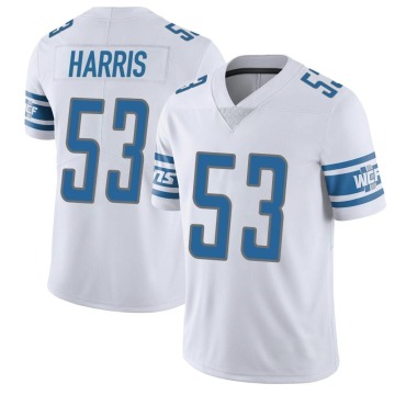 Charles Harris Youth White Limited Vapor Untouchable Jersey