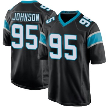 Charles Johnson Youth Black Game Team Color Jersey