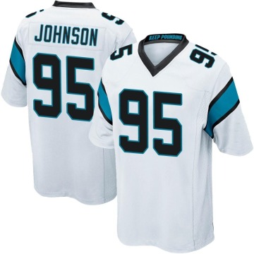 Charles Johnson Youth White Game Jersey