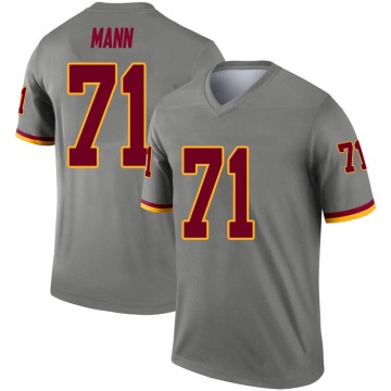Charles Mann Youth Gray Legend Inverted Jersey