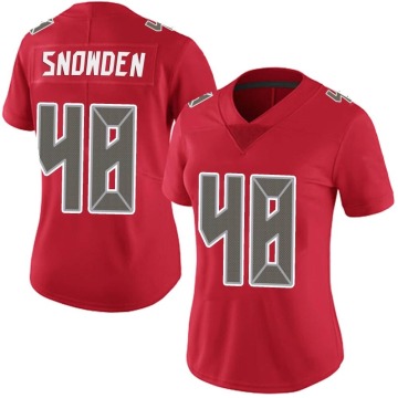 Charles Snowden Women's Red Limited Team Color Vapor Untouchable Jersey