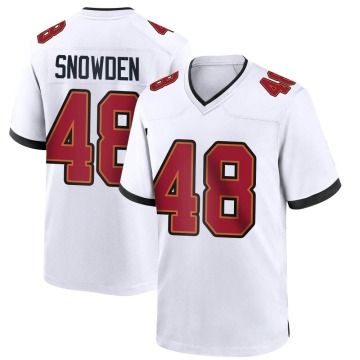 Charles Snowden Youth White Game Jersey