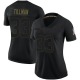 Charles Tillman Women's Black Limited 2020 Salute To Service Jersey