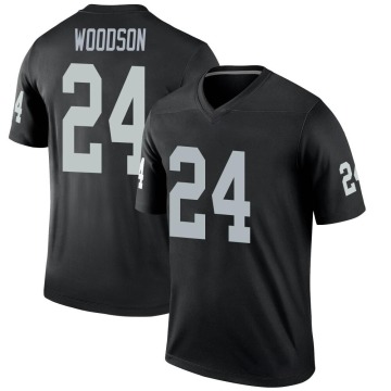 Charles Woodson Youth Black Legend Jersey
