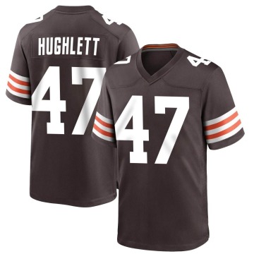 Charley Hughlett Youth Brown Game Team Color Jersey