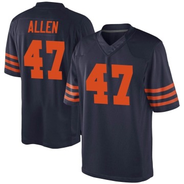 Chase Allen Youth Navy Blue Game Alternate Jersey
