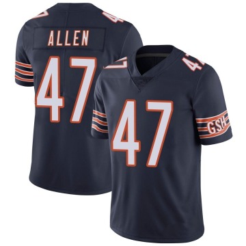 Chase Allen Youth Navy Limited Team Color Vapor Untouchable Jersey