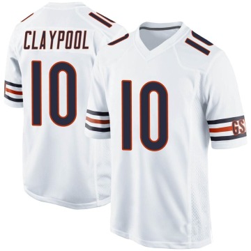 Chase Claypool Men's White Game Jersey