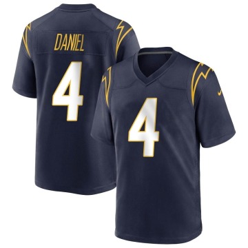 Chase Daniel Youth Navy Game Team Color Jersey