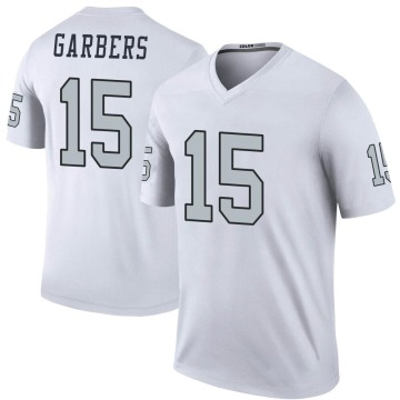 Chase Garbers Men's White Legend Color Rush Jersey