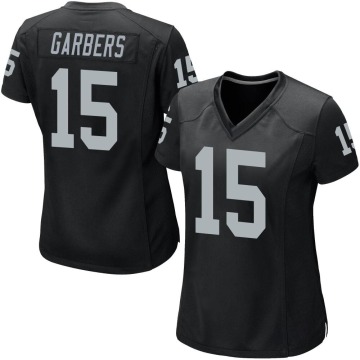 Chase Garbers Women's Black Game Team Color Jersey