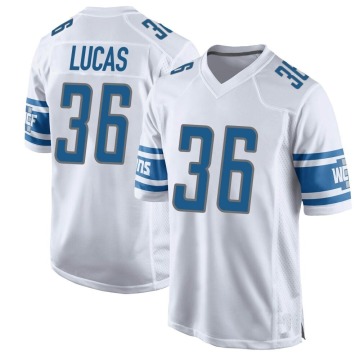 Chase Lucas Youth White Game Jersey