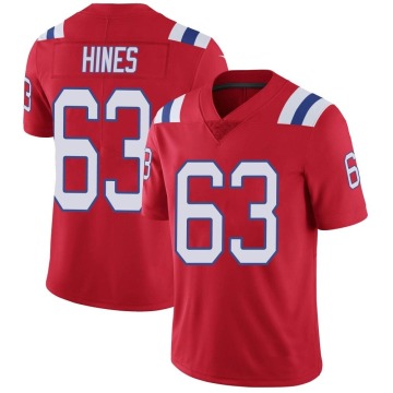Chasen Hines Men's Red Limited Vapor Untouchable Alternate Jersey