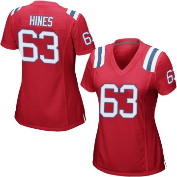 Chasen Hines Women's Red Game Alternate Jersey