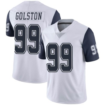 Chauncey Golston Youth White Limited Color Rush Vapor Untouchable Jersey