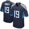 Chris Conley Youth Navy Game Jersey
