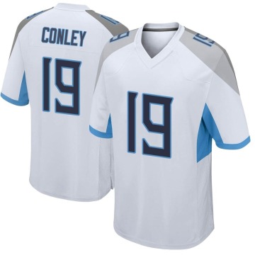 Chris Conley Youth White Game Jersey
