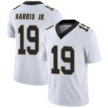 Chris Harris Jr. Men's White Limited Vapor Untouchable Jersey