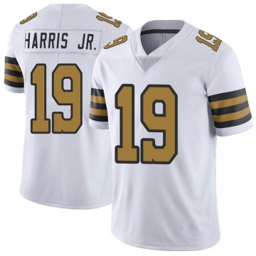 Chris Harris Jr. Youth White Limited Color Rush Jersey