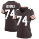 Chris Hubbard Women's Brown Game Team Color Jersey