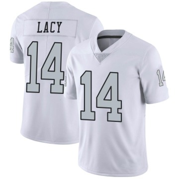 Chris Lacy Men's White Limited Color Rush Jersey