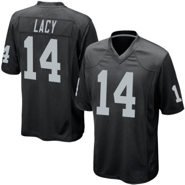 Chris Lacy Youth Black Game Team Color Jersey