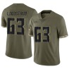 Chris Lindstrom Youth Olive Limited 2022 Salute To Service Jersey