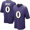 Chris Moore Men's Purple Game Team Color Jersey