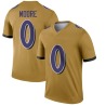 Chris Moore Youth Gold Legend Inverted Jersey
