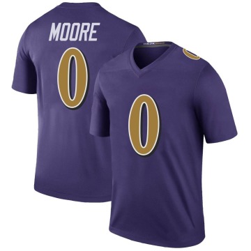 Chris Moore Youth Purple Legend Color Rush Jersey