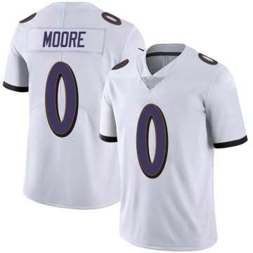 Chris Moore Youth White Limited Vapor Untouchable Jersey