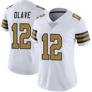 Chris Olave Women's White Limited Color Rush Jersey