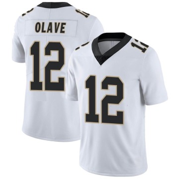 Chris Olave Youth White Limited Vapor Untouchable Jersey