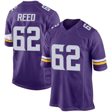Chris Reed Youth Purple Game Team Color Jersey
