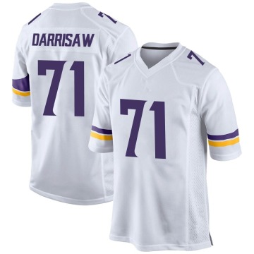 Christian Darrisaw Men's White Game Jersey