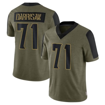 Christian Darrisaw Youth Olive Limited 2021 Salute To Service Jersey