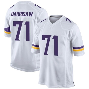 Christian Darrisaw Youth White Game Jersey