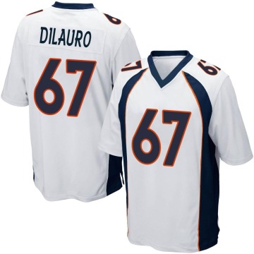 Christian DiLauro Men's White Game Jersey