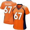 Christian DiLauro Women's Orange Game Team Color Jersey