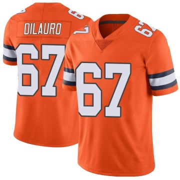 Christian DiLauro Youth Orange Limited Color Rush Vapor Untouchable Jersey