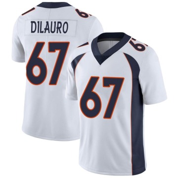 Christian DiLauro Youth White Limited Vapor Untouchable Jersey