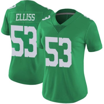 Christian Elliss Women's Green Limited Vapor Untouchable Jersey