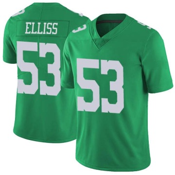 Christian Elliss Youth Green Limited Vapor Untouchable Jersey