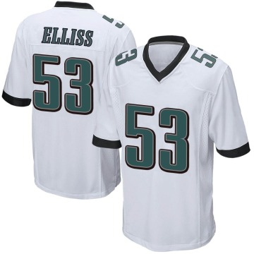 Christian Elliss Youth White Game Jersey