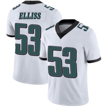 Christian Elliss Youth White Limited Vapor Untouchable Jersey