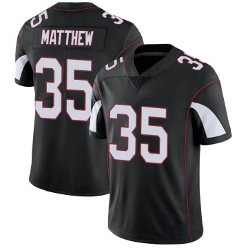 Christian Matthew Men's Black Limited Vapor Untouchable Jersey