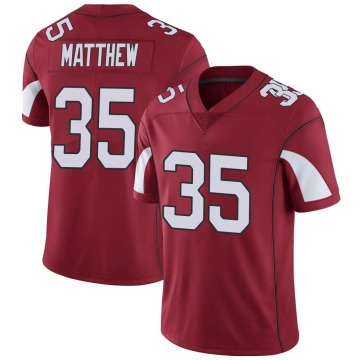 Christian Matthew Youth Limited Cardinal Team Color Vapor Untouchable Jersey