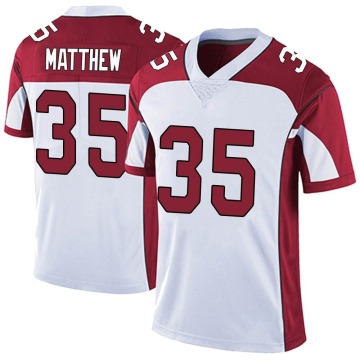 Christian Matthew Youth White Limited Vapor Untouchable Jersey