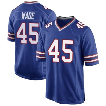 Christian Wade Youth Royal Blue Game Team Color Jersey